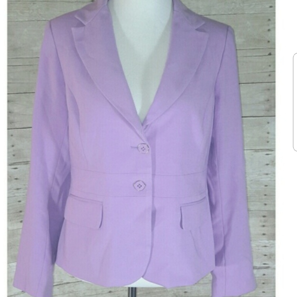 Lavender Two Button Blazer - image 1